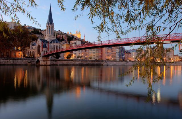 Lyon la nuit